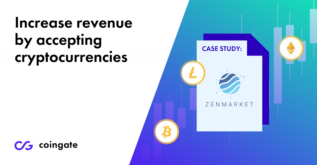 How ZenMarket increased its revenue by accepting cryptocurrency payments